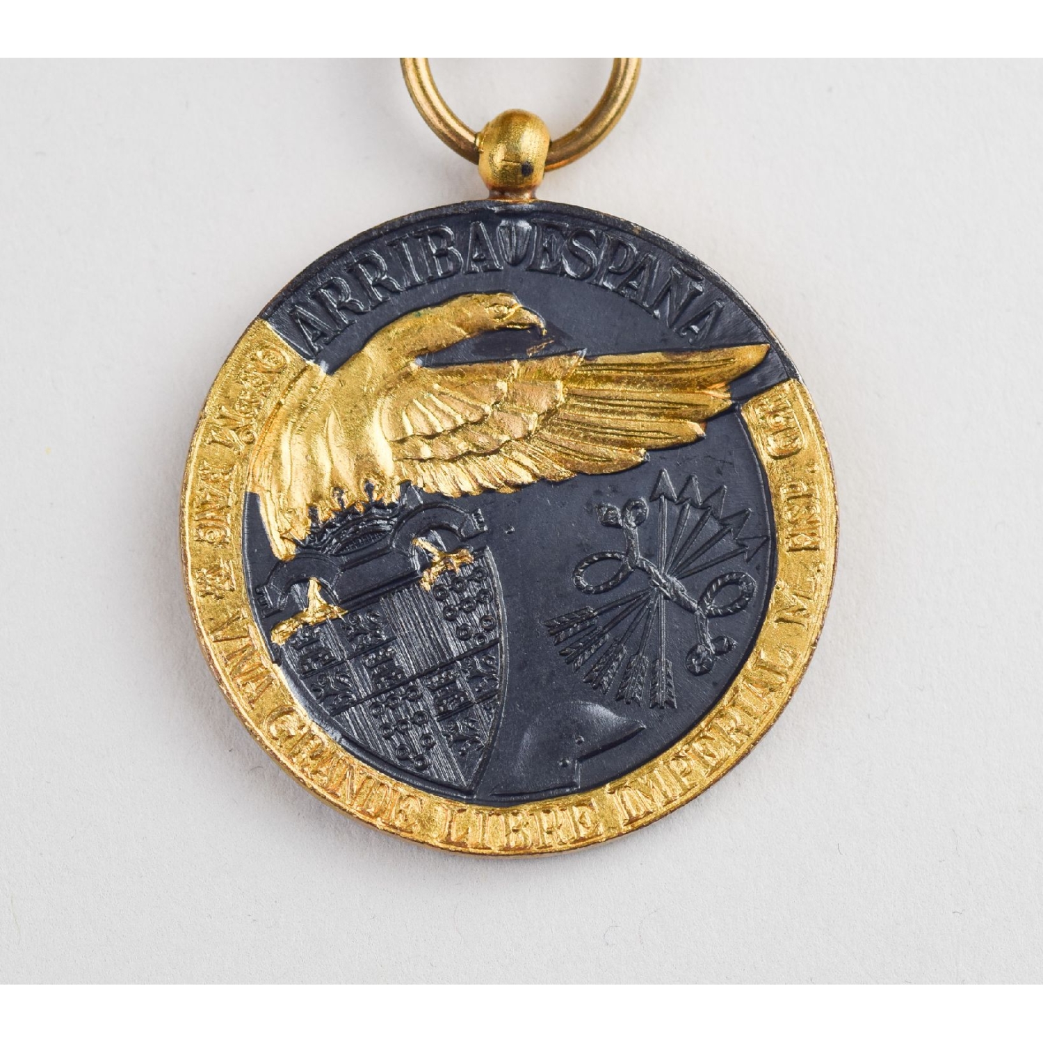 Spanien Medaille 1936-39 "Ein Großes Freies Imperial Über Spanien"