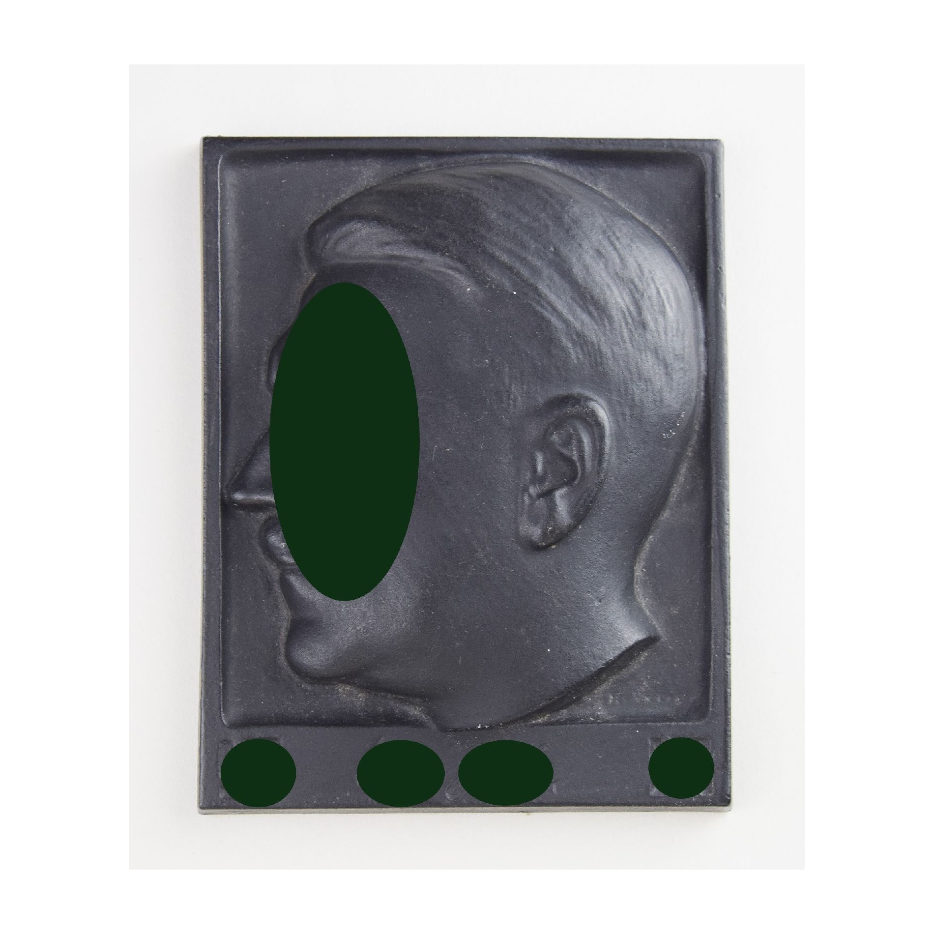 Plakette Relief "Adolf Hitler"