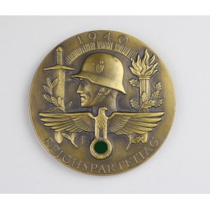 Große Medaille "Reichsparteitag 1940" Herst. Deschler & Sohn, München