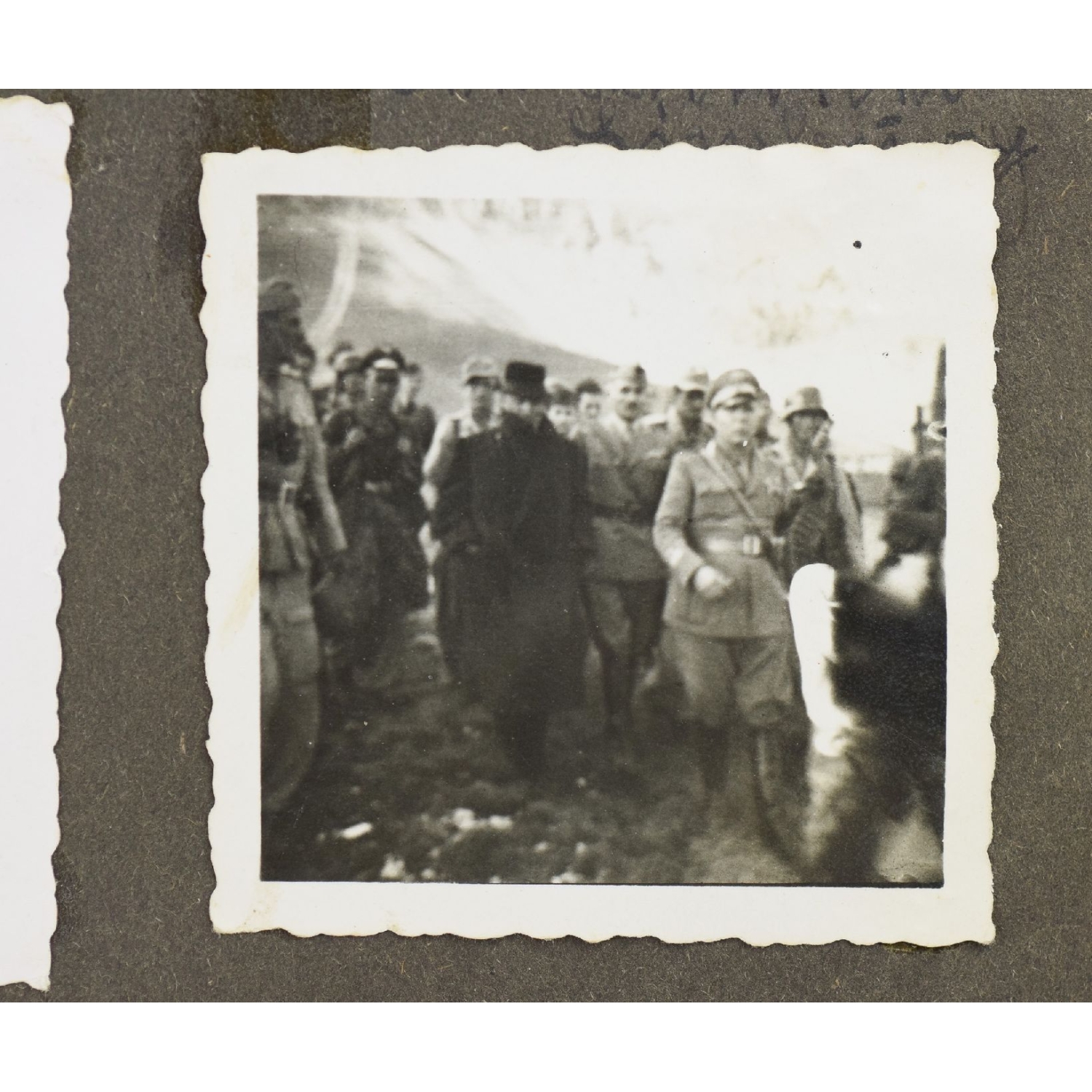 Fallschirmjäger Fotoalbum mit original Fotos der Befreiung  von Benito Mussolini