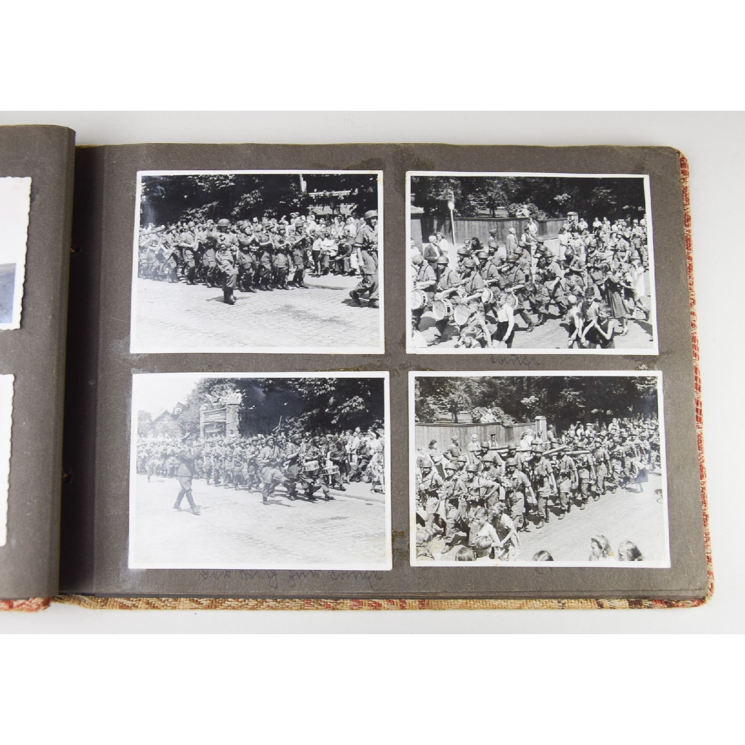 Fallschirmjäger Fotoalbum mit original Fotos der Befreiung  von Benito Mussolini