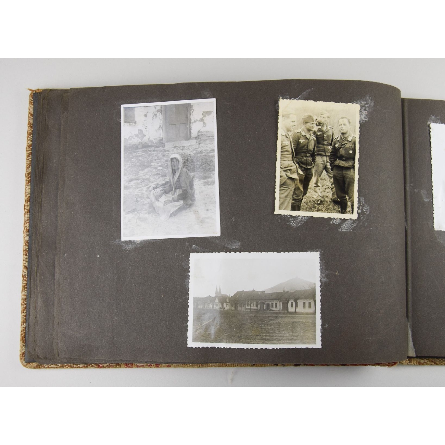 Fallschirmjäger Fotoalbum mit original Fotos der Befreiung  von Benito Mussolini