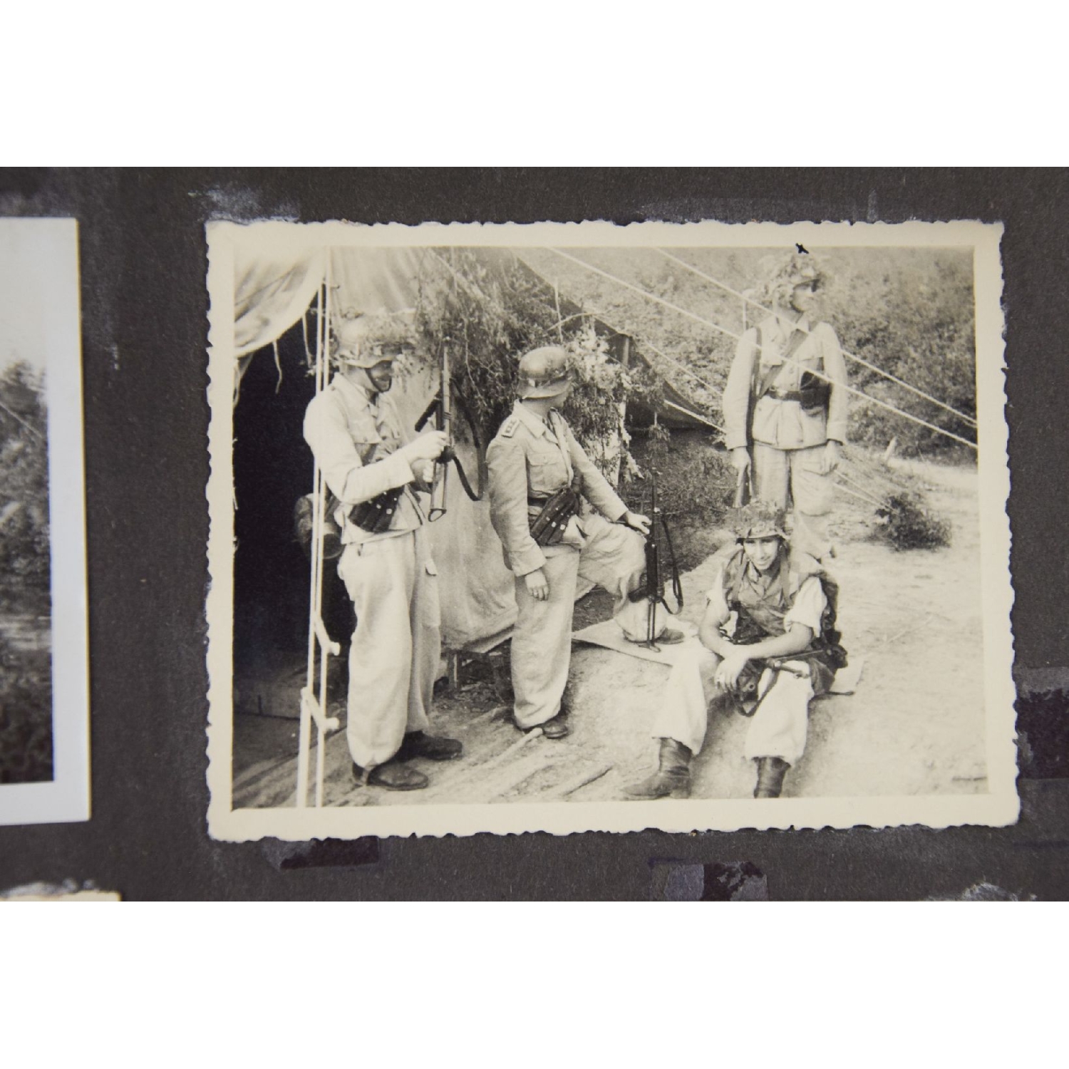 Fallschirmjäger Fotoalbum mit original Fotos der Befreiung  von Benito Mussolini