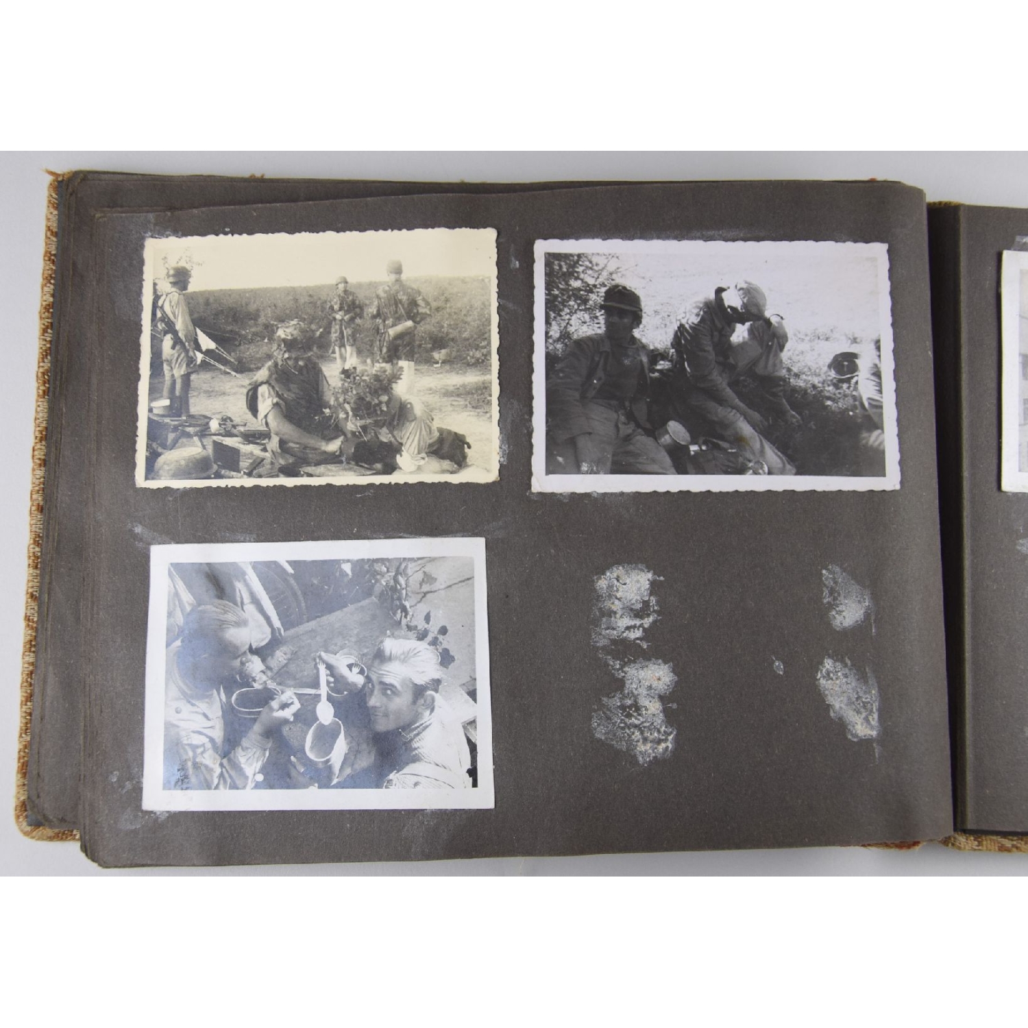 Fallschirmjäger Fotoalbum mit original Fotos der Befreiung  von Benito Mussolini