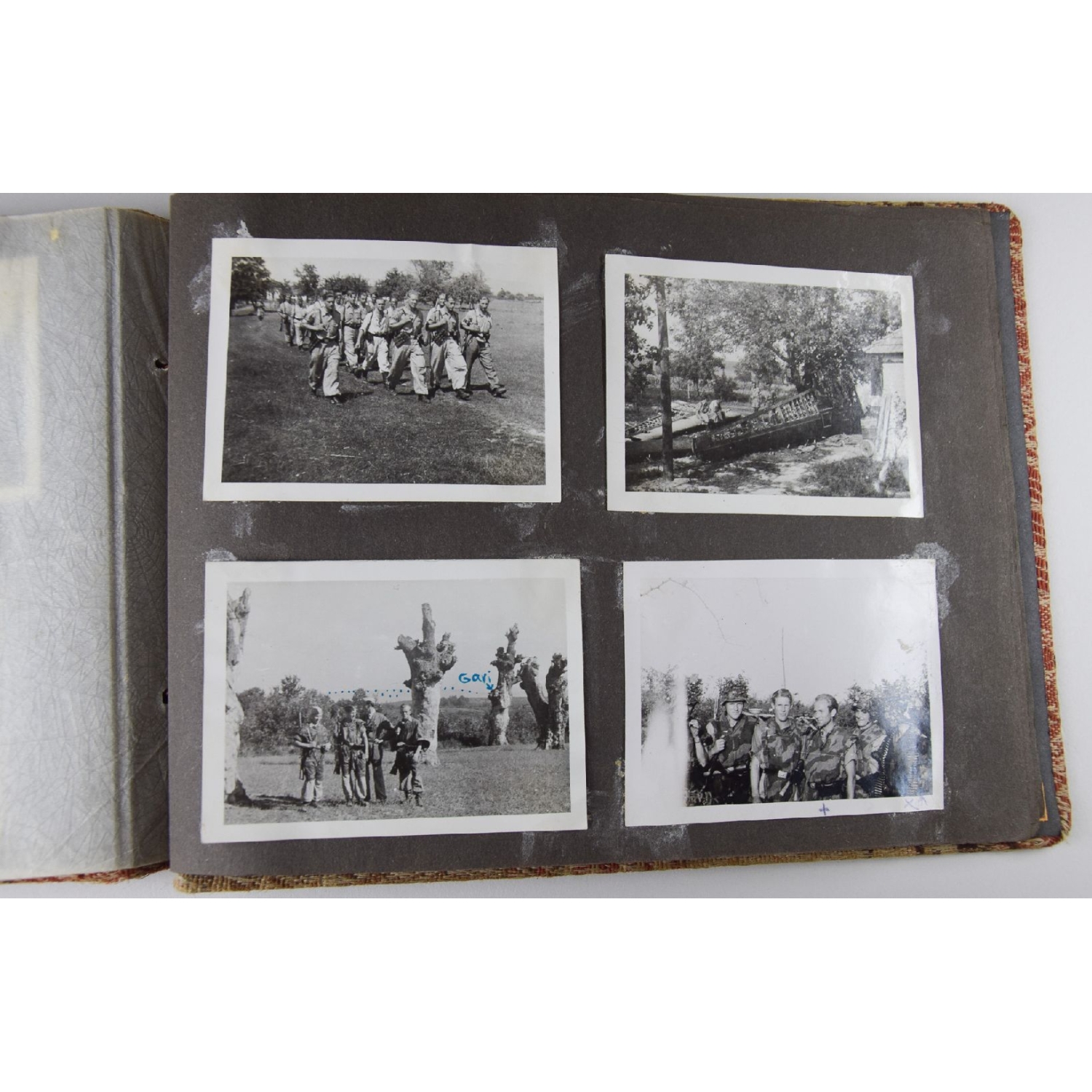 Fallschirmjäger Fotoalbum mit original Fotos der Befreiung  von Benito Mussolini