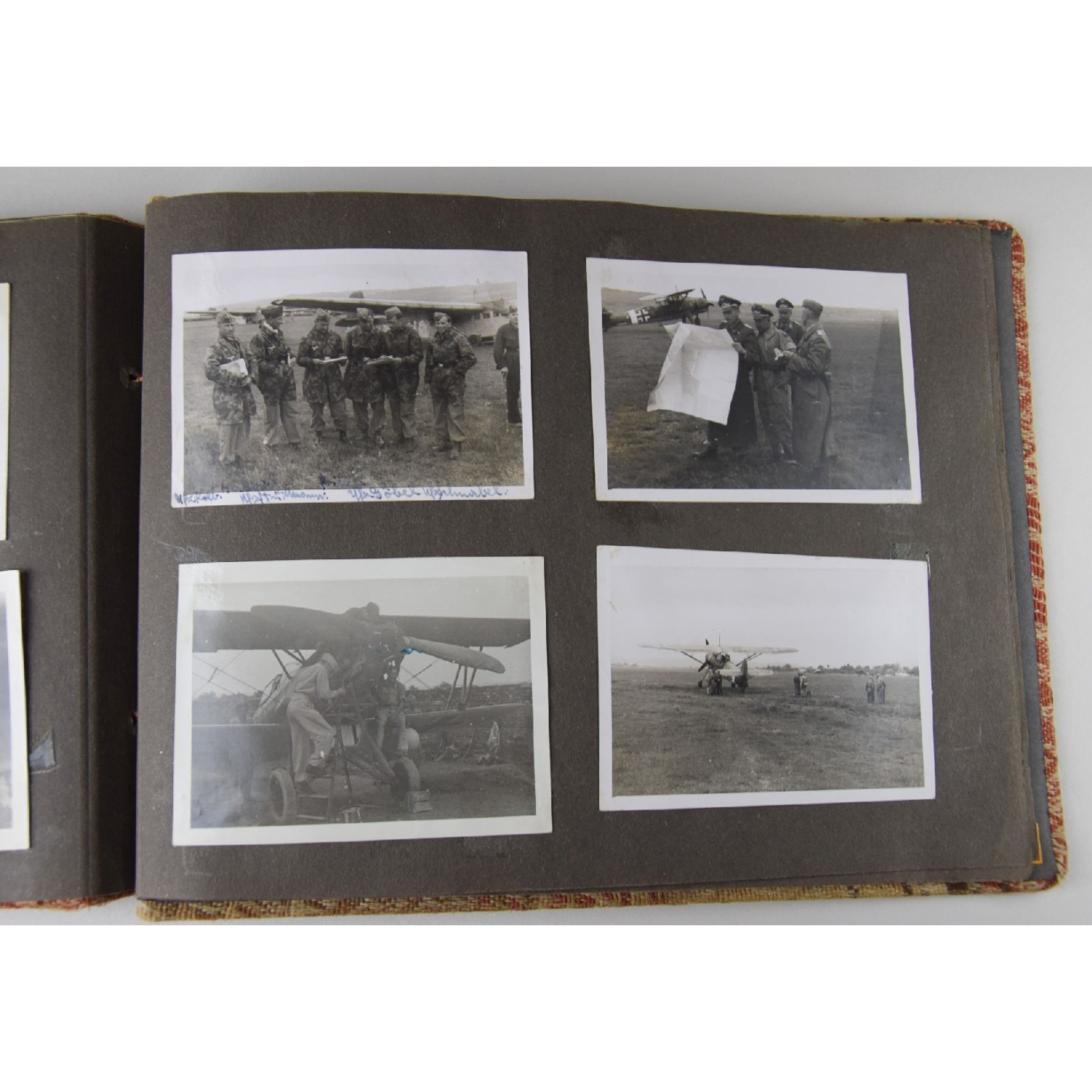 Fallschirmjäger Fotoalbum mit original Fotos der Befreiung  von (Duce) Benito Mussolini