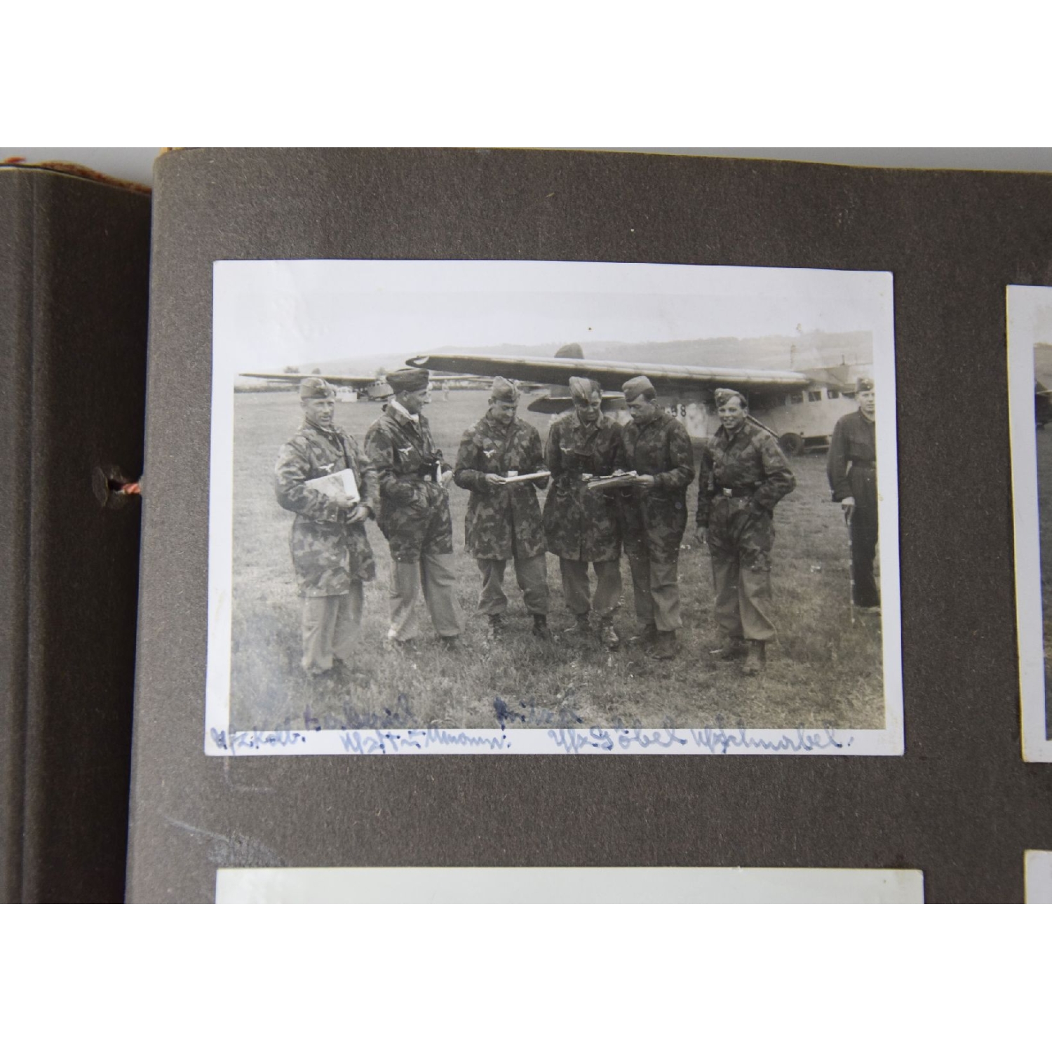 Fallschirmjäger Fotoalbum mit original Fotos der Befreiung  von Benito Mussolini