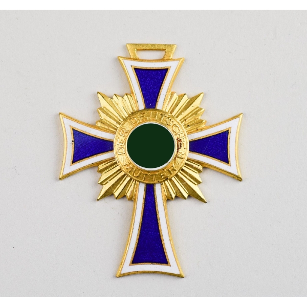 Ehrenkreuz der Deutschen Mutter Mutterkreuz in Gold Zustand 1